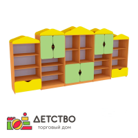 Стенка «Домик» от ТД Детство