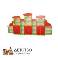 Стенка для игрушек «Грибок» от ТД Детство