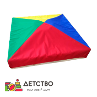 Защитный чехол для песочницы, 170*170*15 см, разноцветный для детских садов