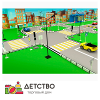 Детский автогородок "ПДД ПРО" для детских садов