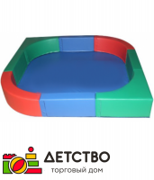 Сухой бассейн разборный трансформер "Лепесток" от ТД Детство