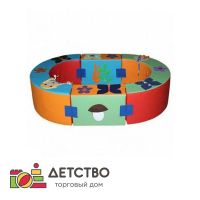 Манеж овальный (мягкое дно) от ТД Детство
