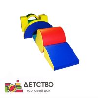 Мягкий модуль «Полоса препятствий мини» 10 элементов для детского сада от ТД Детство