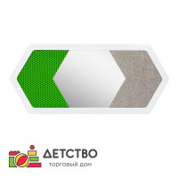 Декоративная тактильная панель 3в1 - «Ворс, Зеркало, Резина» от ТД Детство