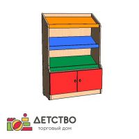 Мебель для детского сада | Купить стеллаж для книг в детский сад