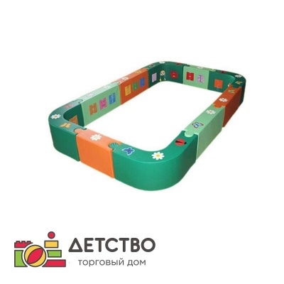 Манеж–пазл разборный с дидактическими элементами
