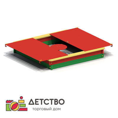 Песочница с крышкой  для детских садов