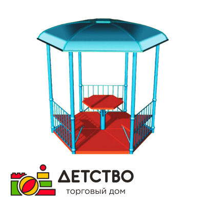 Беседка «Тюльпан» для детских садов