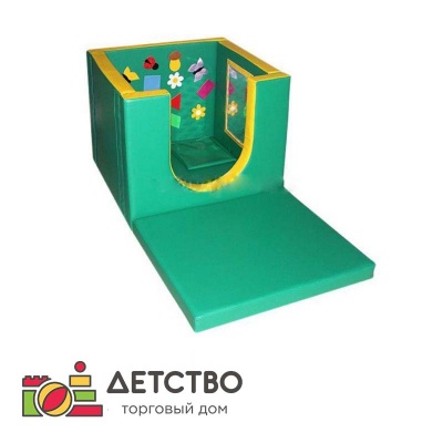 Манеж дидактический с зеркальными элементами (мягкое дно) от ТД Детство