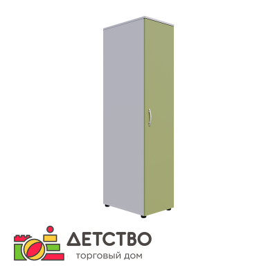 Шкаф закрытый с одной дверью для одежды от ТД Детство
