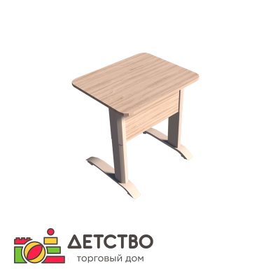 Парта ученическая одноместная, регулируемая по высоте от ТД Детство