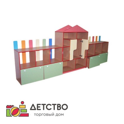 Стенка «Деревенька» от ТД Детство