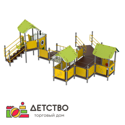 Специализированных игровой комплекс Дружная компания для детей с ОВЗ для детских садов