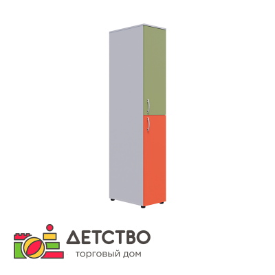 Шкаф закрытый 350*600*2000 для одежды от ТД Детство